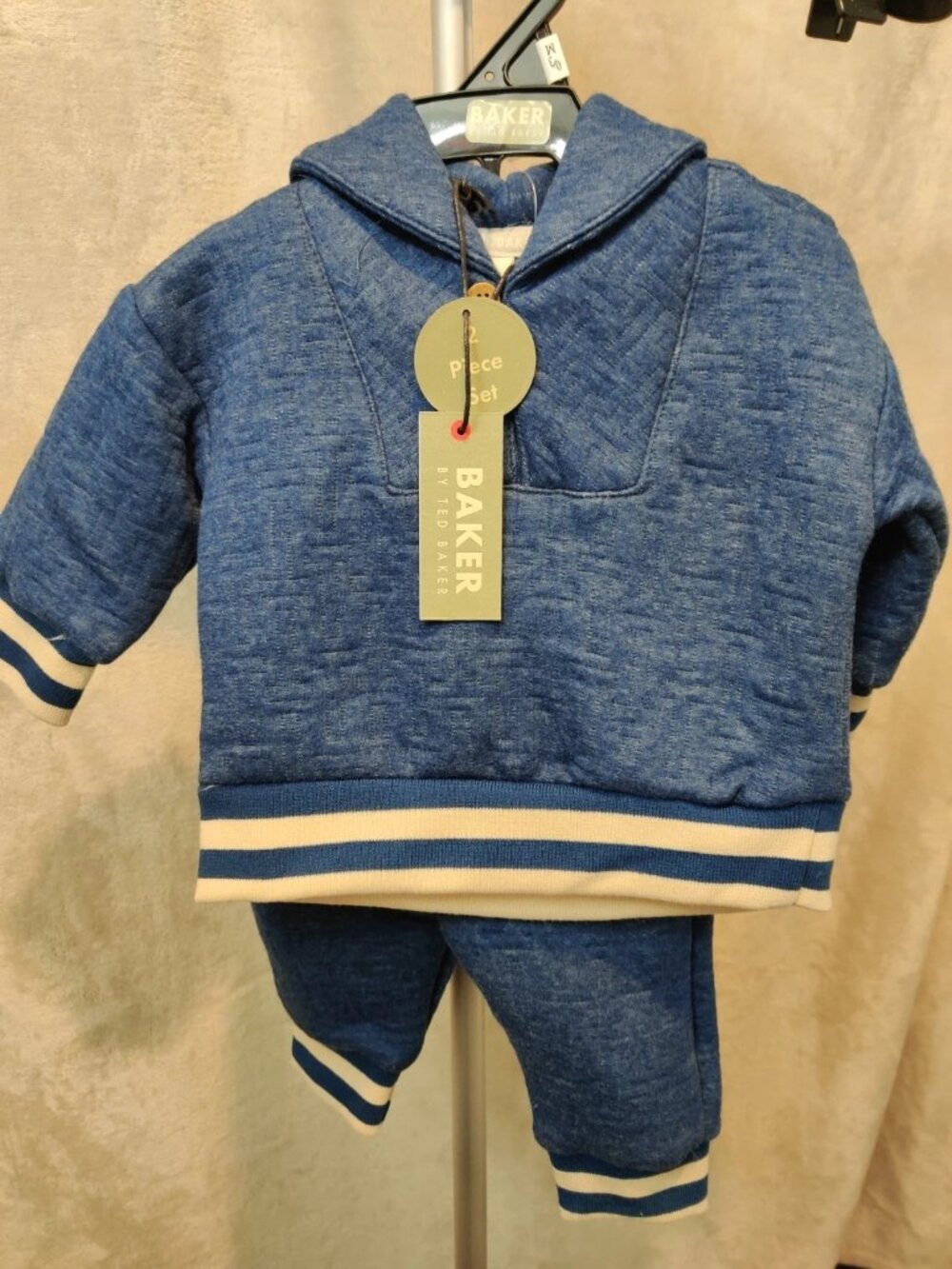 NEW Baker by Ted Baker Child's Sweatsuit 2 Piece Set Blue Choose Your Size